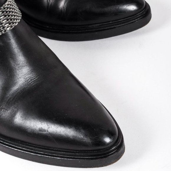 Sartore - Leather Western Ankle Boots - Picture 5 of 9